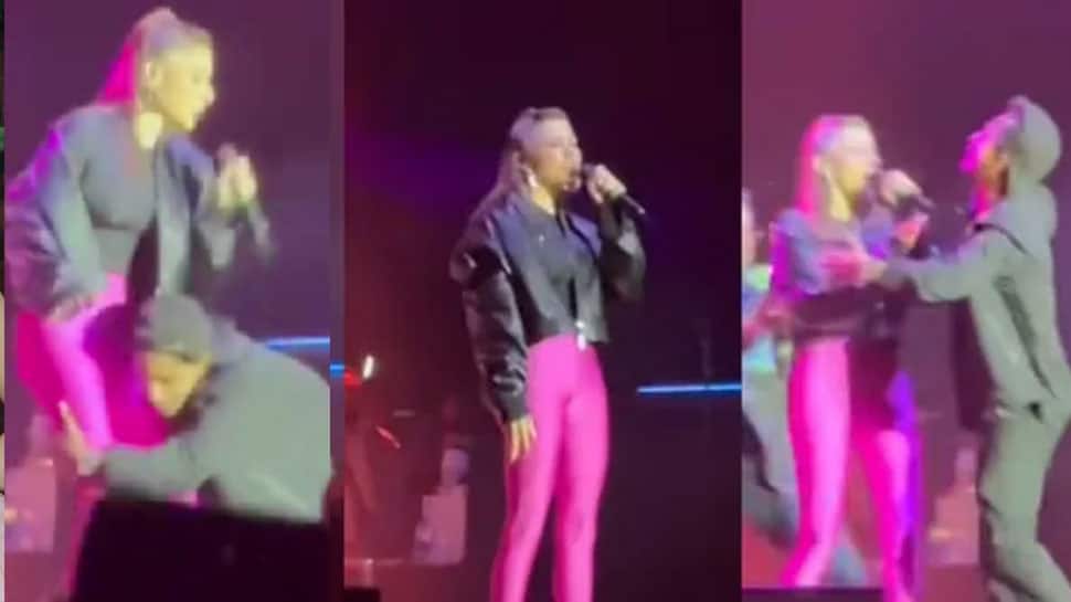 Kanika Kapoor Faced Awkward Moment After Fan GRABBED Her On Stage In Meghalaya, Netizens Laud Singer's Reaction