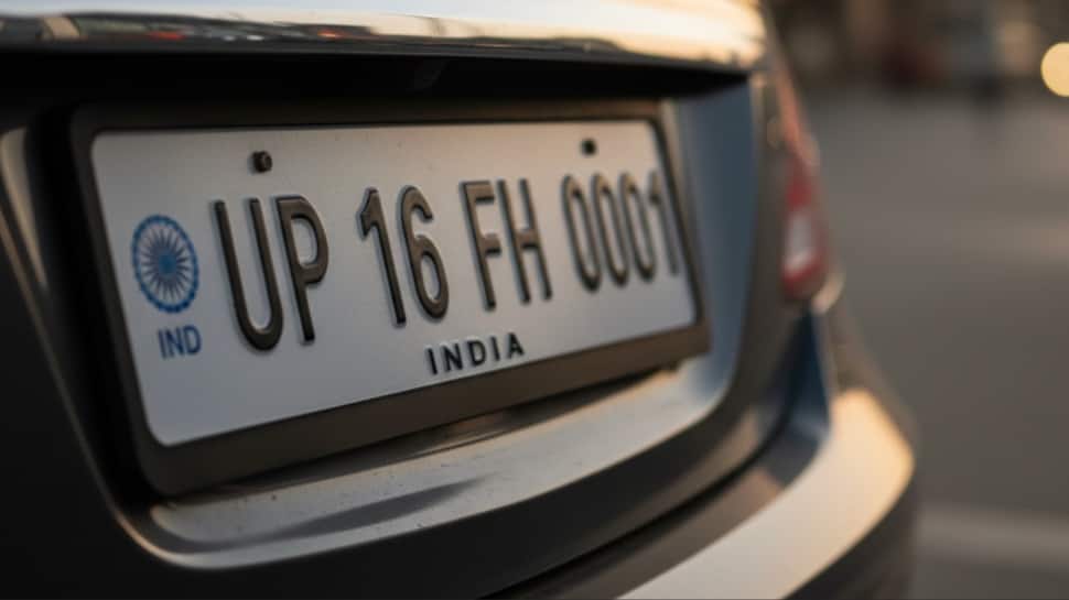 Record Broken: VIP Vehicle Number 'UP16FH 0001' Fetches Rs 27.5 Lakh In Noida Auction