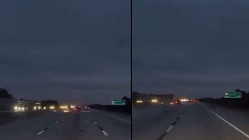 Video: Plane Crash Lands On Florida’s I 95, Slams Into Car; One Hospitalised
