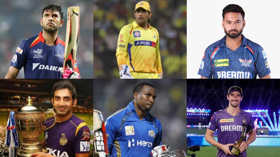 Meet Most Expensive Players At Each IPL Auction (2008–2025) : From MS Dhoni To Rishabh Pant; Check Full List | News Meet Most Expensive Players At Each IPL Auction (2008–2025) : From MS Dhoni To Rishabh Pant; Check Full List | News