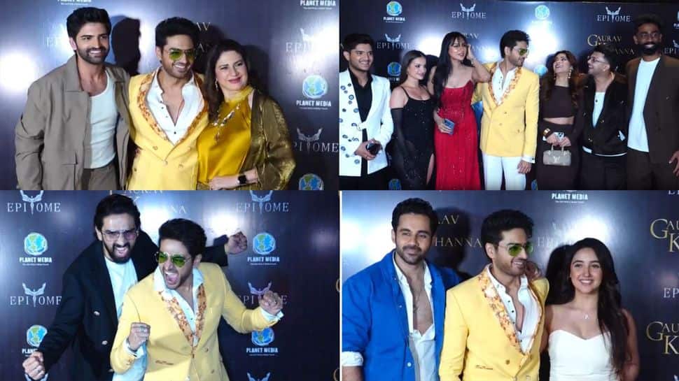 Gaurav Khanna Celebrates Birthday With Star-Studded Bash Featuring Pranit More, Kunickaa Sadanand, Amaal Mallik & Mridul Tiwari