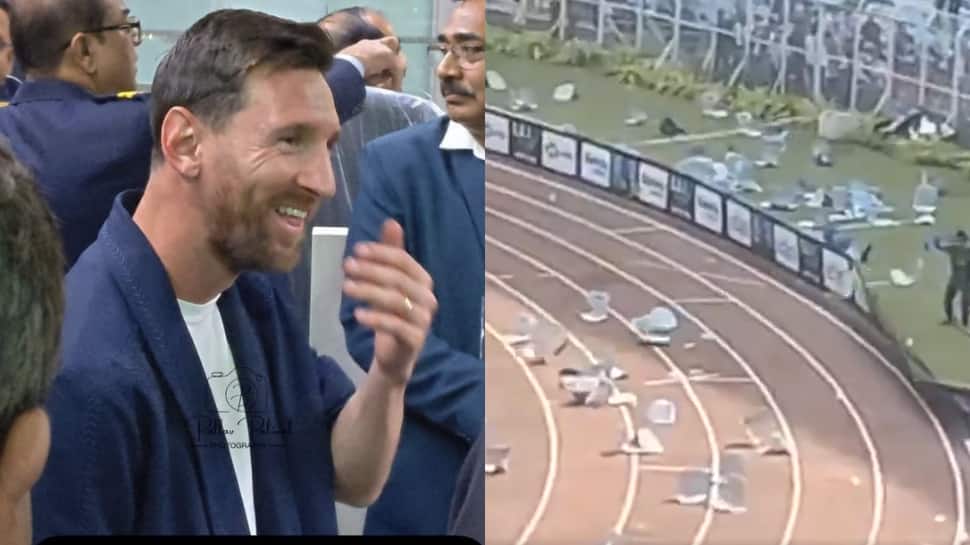 Lionel 'Messi''s Kolkata Visit Turns 'MESSY' : Officials & Politicians Booed, Bottles Thrown, Fans Shout 'Fraud'; Know Why - WATCH