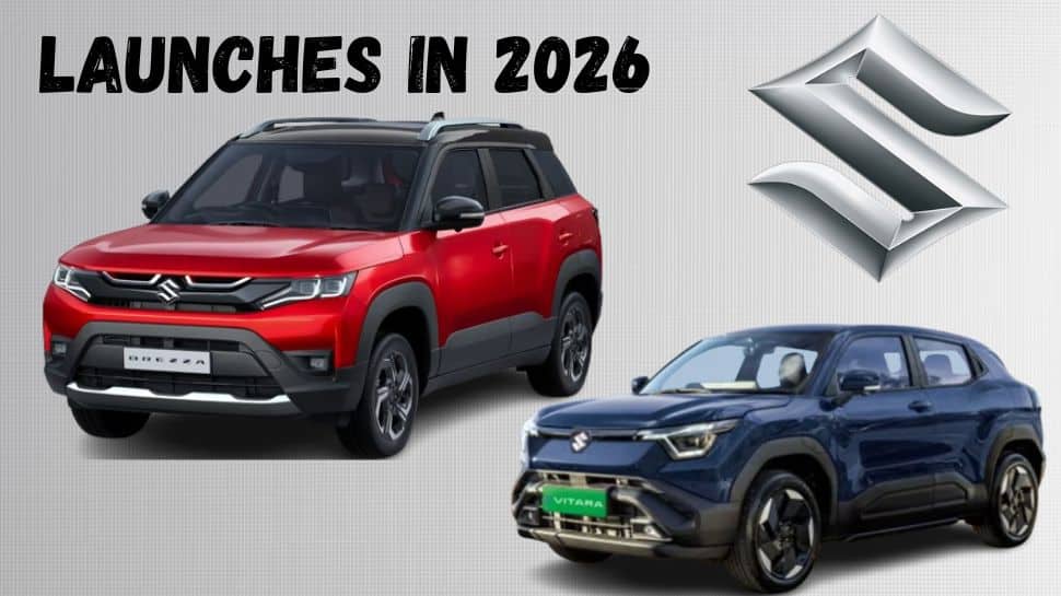 Maruti Suzuki To Launch 4 New Cars In 2026, Including 2 EVs And Brezza Facelift; Check Details