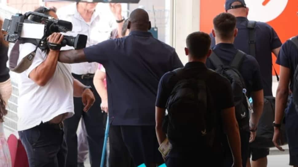 WATCH: England Team Security Pushes Cameraperson At Brisbane Airport, Ashes Tension Grows