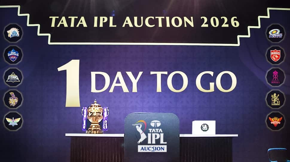 IPL 2026 Auction Guide: Date, Venue, Timing, Remaining Purse, Total Player Slots, Key Names, Country Wise Players, Focus On CSK And KKR, Live Streaming - All You Need To Know