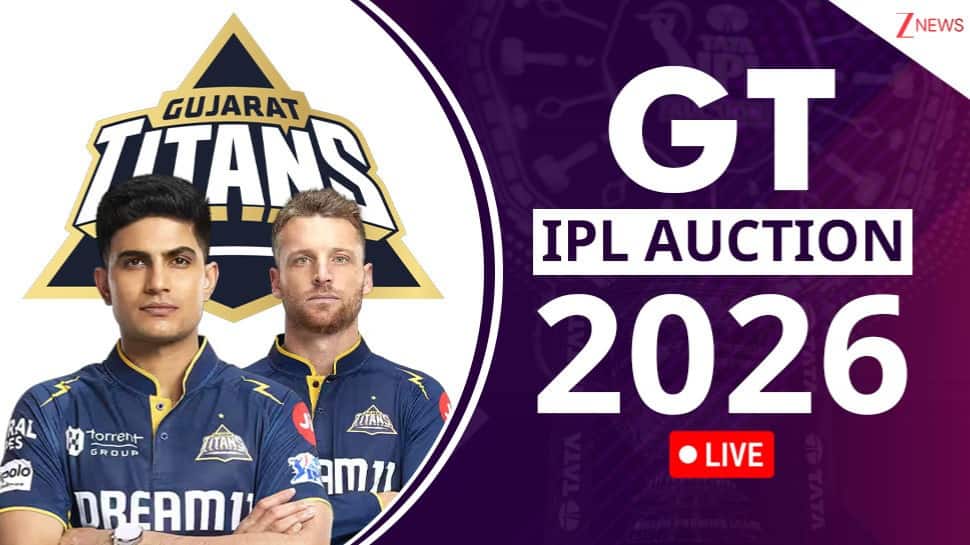 Gujarat Titans IPL Auction 2026 Live: GT Grab Ashok Sharma For Rs 90 Lakh