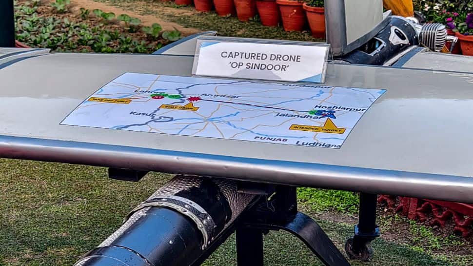 Pakistan’s ‘Sinister’ Plot Exposed, Army Unveils Turkish Drone Captured During Operation Sindoor – Watch