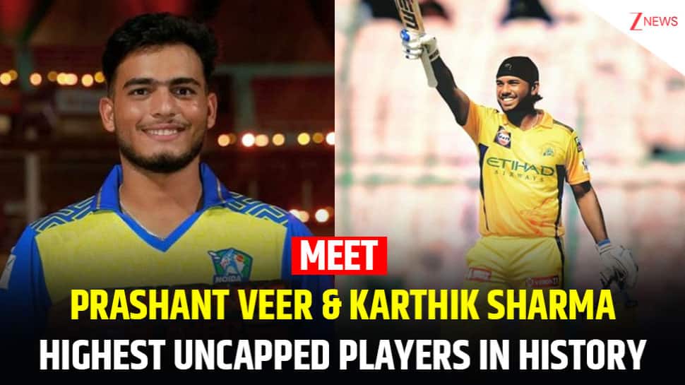 Meet Prashant Veer and Karthik Sharma: CSK's Rs14.20 Cr Highest IPL Uncapped Buys, Dhoni & Jadeja Replacements Unveiled