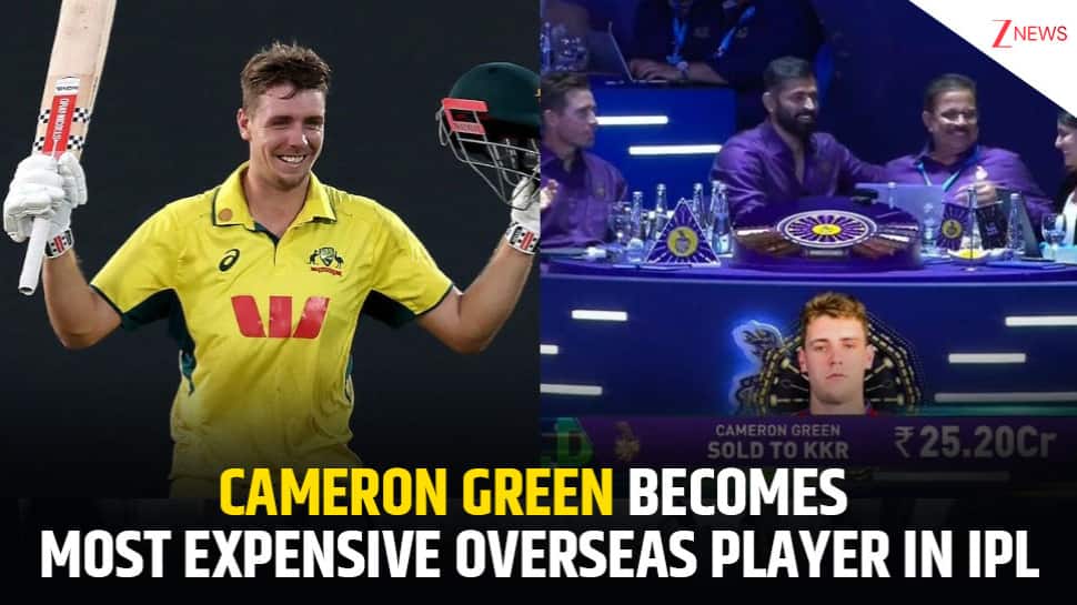 IPL 2026 Auction: Cameron Green's Reaction After Getting Picked By KKR For Whooping Rs 25.2 Crore Goes Viral - WATCH
