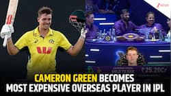 IPL 2026 Auction: Green Reacts After Getting Picked By KKR For Rs 25.2 Cr 