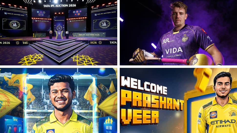 IPL 2026 Auction Shatters Records: Cameron Green Becomes Most Expensive Overseas Player; Prashant Veer, Kartik Sharma Top Uncapped Deals In Abu Dhabi