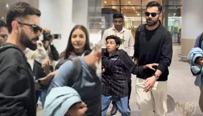Virat Kohli, Anushka Sharma Airport Video Goes Viral After Couple Declines Selfie Request From Physically Challenged Man - Watch