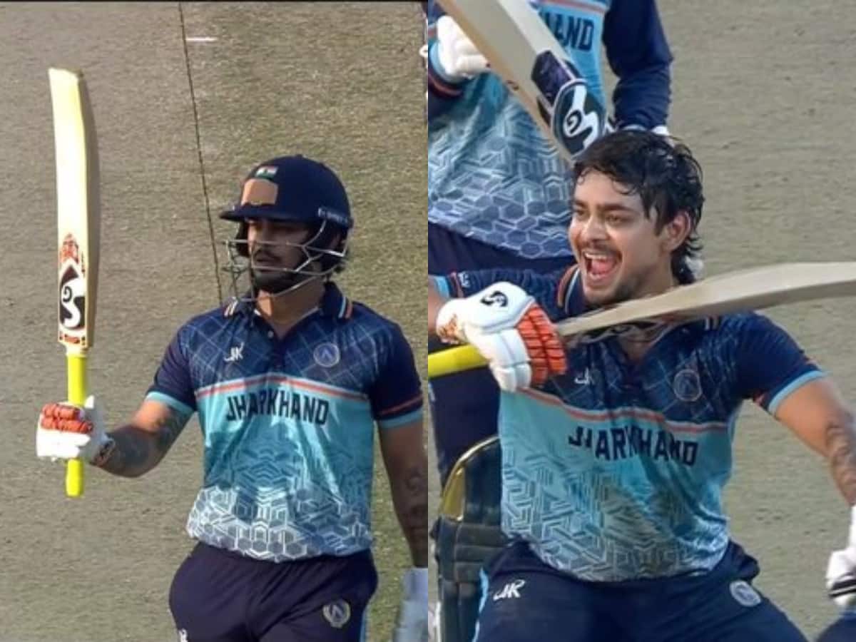 Ishan Kishan’s Explosive Hundred Sends Message To Selectors As Jharkhand Crush Haryana To Lift Maiden SMAT Title - Watch
