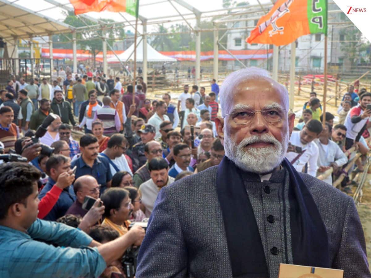 PM Modi’s Chopper Returns To Kolkata After Fog Prevents Landing In Taherpur