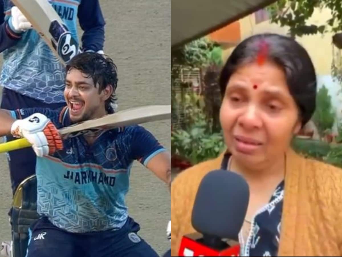Ishan Kishan's Mother's Caught Crying On Camera After Son's T20 WC 2026 Selection, Says, 'Jo Mehant Ki Usko Bhagwan Ne Suni' - WATCH