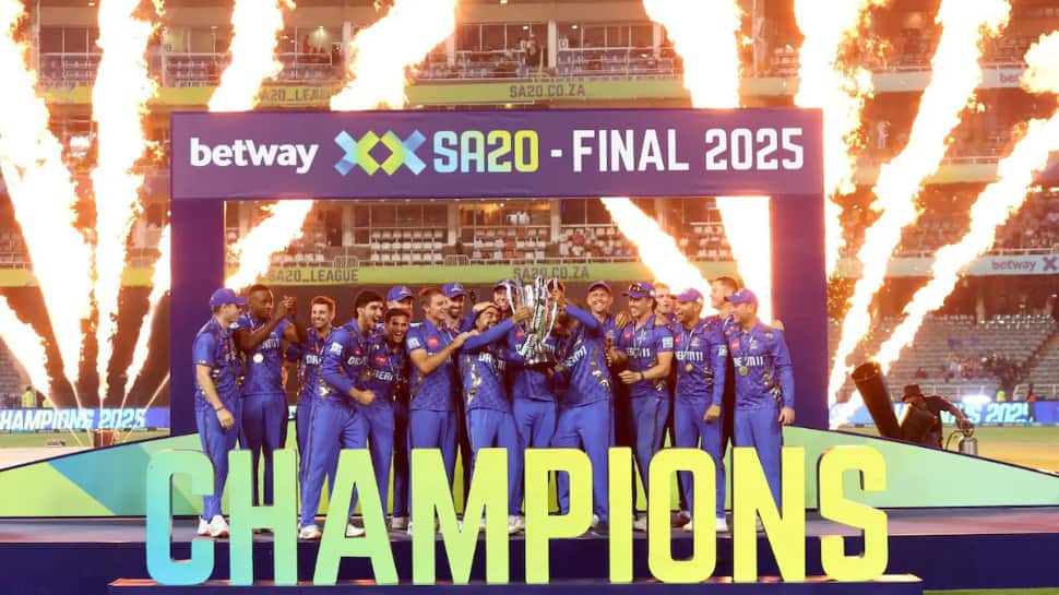 MI Cape Town Win Maiden SA20 Trophy