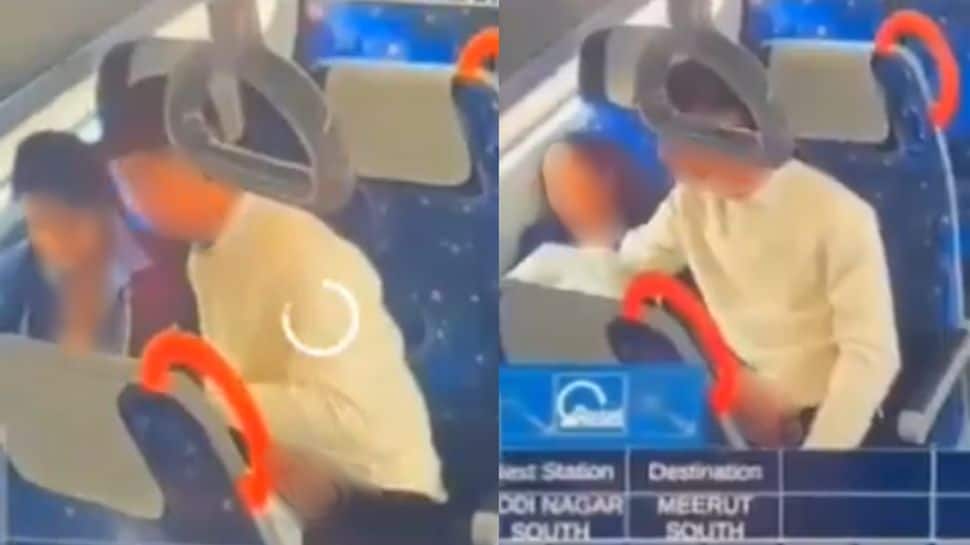 4 Minute 44 Seconds Viral MMS Link: Leaked CCTV Video Of Couple Getting Intimate In Namo Bharat Train Goes Viral; Netizens Irked