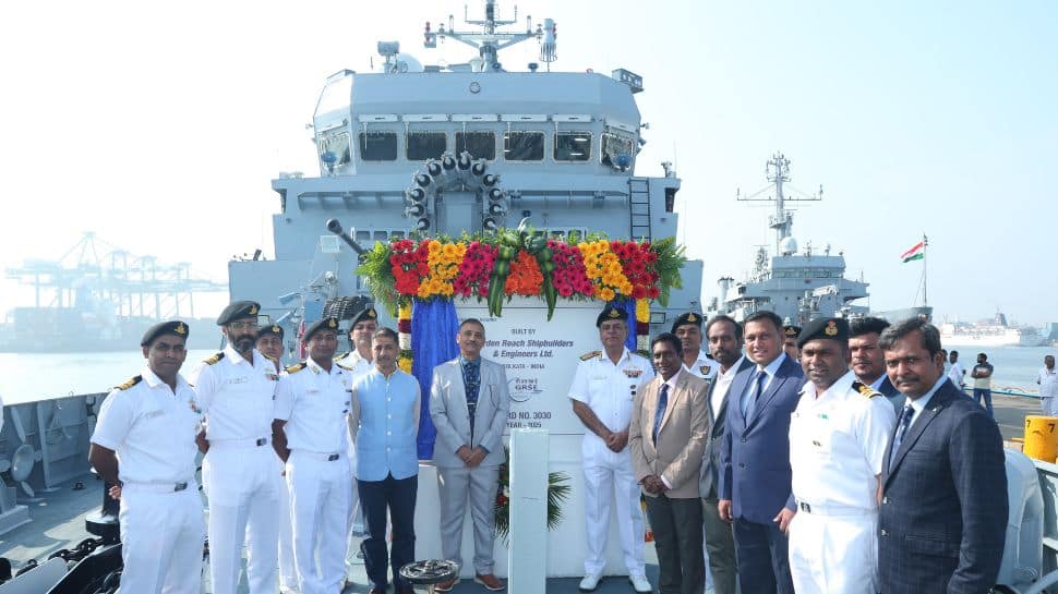 Indian Navy Gets Its Third Anti-Submarine Shallow Water Craft INS Anjadip