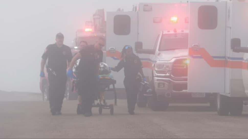 Galveston Bay Crash: Search Continues For Final Passenger After Mexican Navy Flight Goes Down In Fog