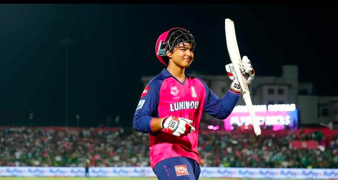 1. Vaibhav Suryavanshi, Rajasthan Royals, 14 Years 232 Days