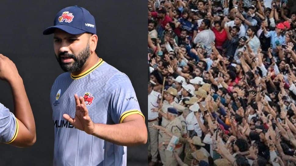 Rohit Sharma Mania Engulfs Jaipur As Vijay Hazare Trophy Match Draws Record Crowd