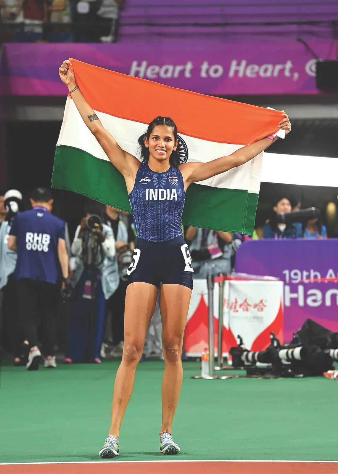2. India’s Fastest Woman Hurdler Delivers Again