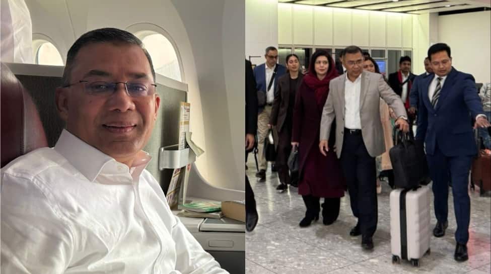 BNP's Tarique Rahman Lands In Bangladesh Ending 17 Years Of Exile; Massive Crowd Welcomes Him