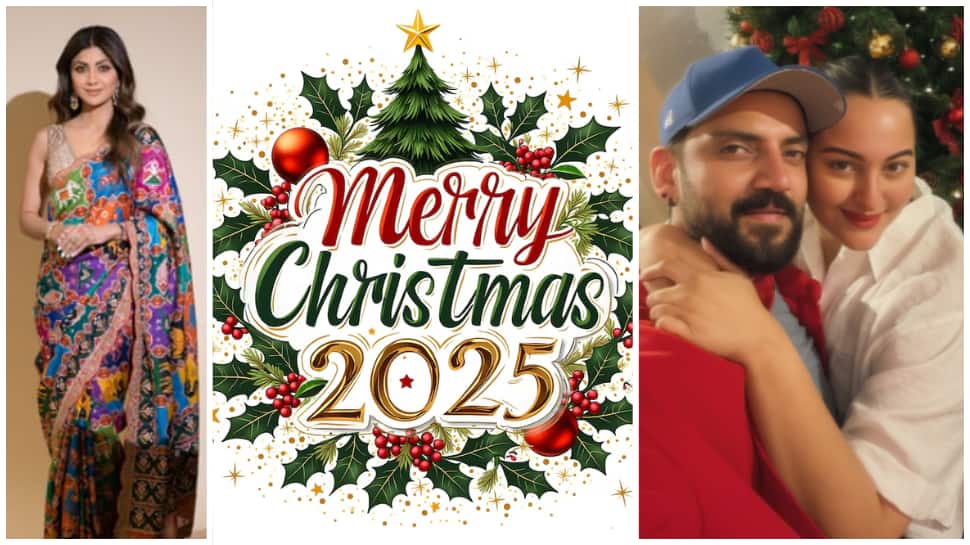 Christmas 2025 Celebrity Wishes: From Sonakshi Sinha To Parineeti Chopra, Bollywood Spreads Festive Cheer