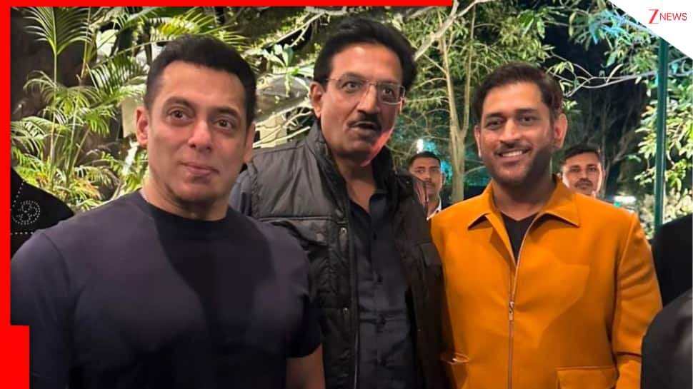 Bhai Meets Mahi Bhai: MS Dhoni Spotted At Salman Khan’s 60th Birthday Bash, Viral Photo Takes Social Media By Storm - WATCH