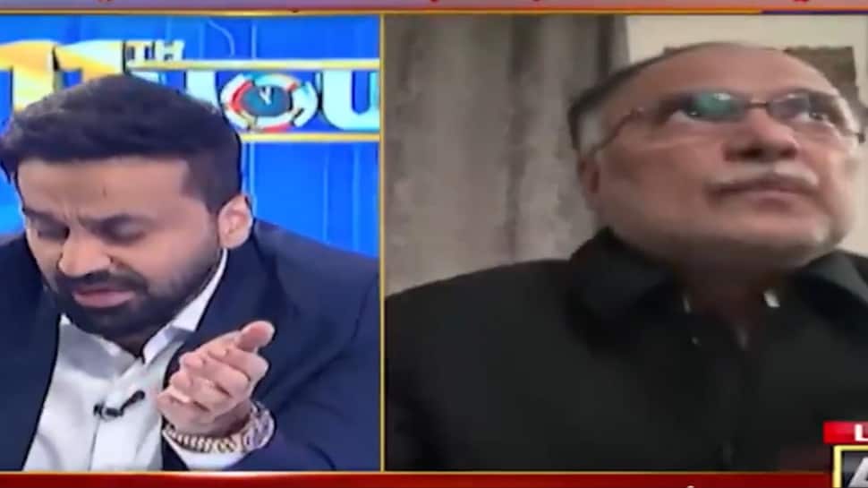 WATCH: Mysterious Stranger Crashes Live Interview Of Pakistani Minister