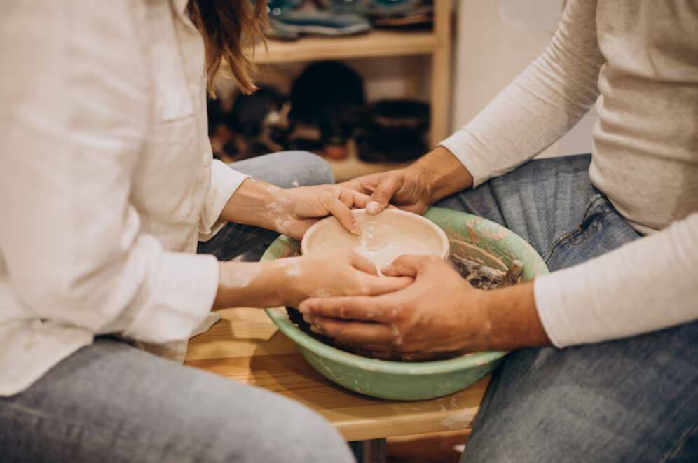 spa day, pottery class, cooking workshop