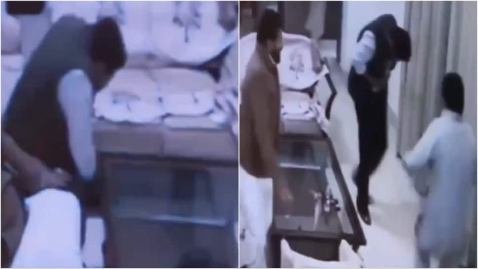 Caught On CCTV: NRI Dies As Licensed Pistol Unexpectedly Fires In Upright Position In Punjab`s Ferozepur | VIRAL VIDEO