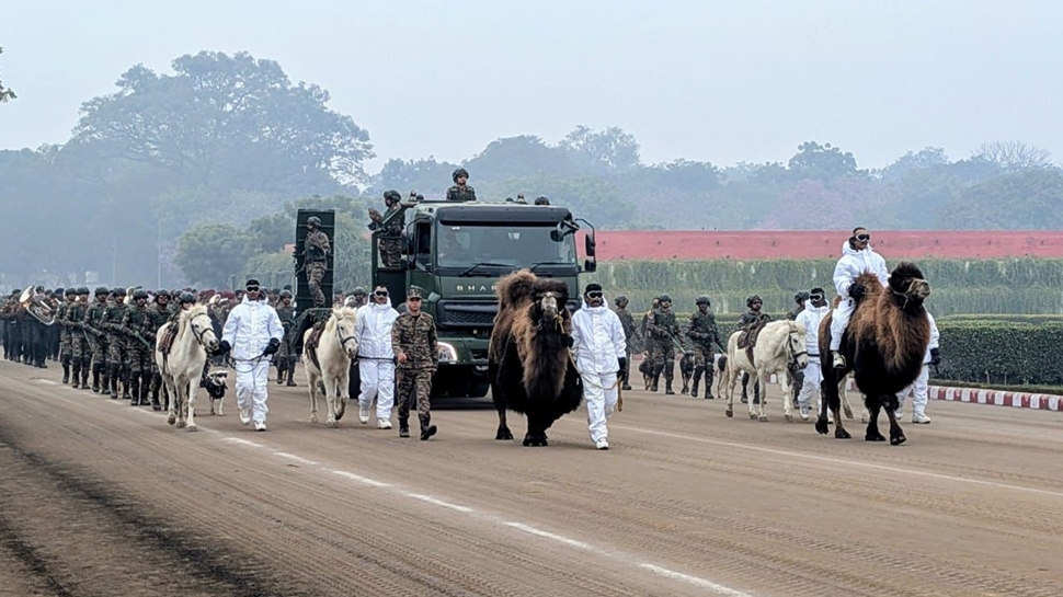 Indian Army animal contingent