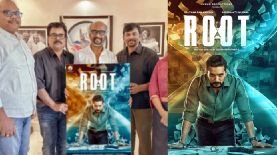 Rajinikanth Unveils First Look Of Gautham Ram Karthik’s Sci-Fi Thriller ‘ROOT’