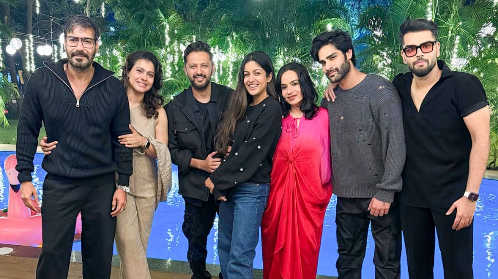 New Year 2026: Ishita Dutta And Vatsal Seth Celebrate With Family, Kajol, Ajay Devgn