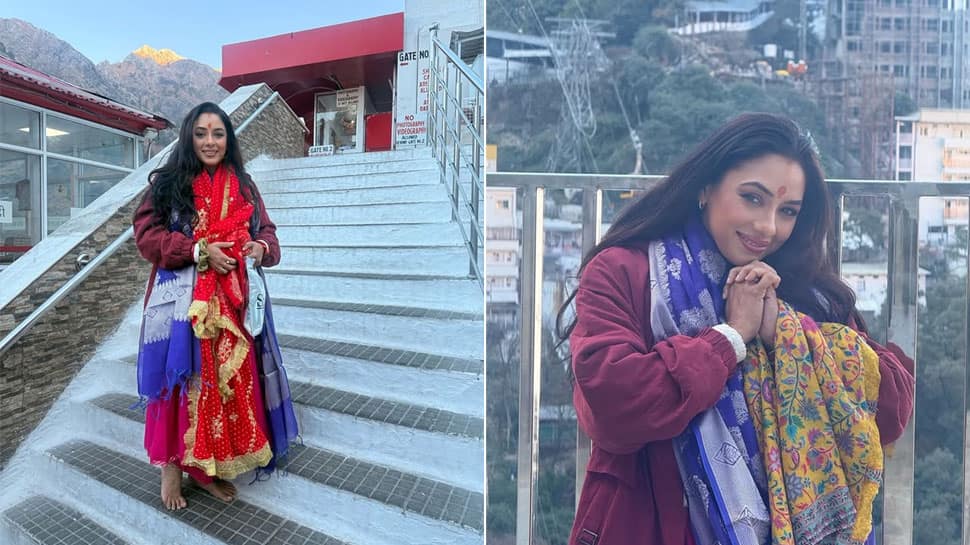 Anupamaa Actress Rupali Ganguly Visits Mata Vaishno Devi Temple, Seeks Blessings On New Year 2026