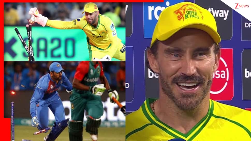 The MS Dhoni Blueprint: Faf du Plessis Recalls Iconic Bangladesh Run-Out In 2016 World Cup To Seal SA20 Thriller