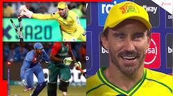 Du Plessis Recalls Iconic Run-Out By Dhoni vs Bangladesh To Seal SA20 Thriller