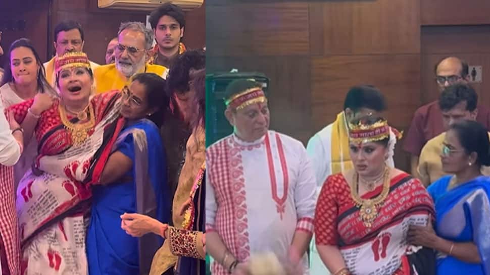 Trending: Sudha Chandran Driven By Overwhelming Intense Emotions At Mata Ki Chowki, Friends & Guests Try To Control Her - Videos