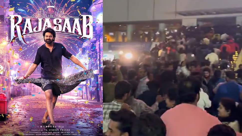The Raja Saab Release: 'Angry' Fans Barge Into Premiere Shows, Chaotic Visuals Storm Social Media - Watch