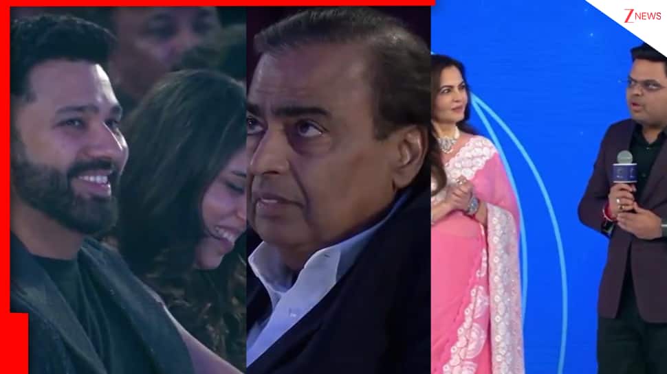 WATCH: Rohit Sharma’s Priceless Reaction After Jay Shah Calls Him ‘Our Captain’ In Front Of Ambanis Wins Hearts