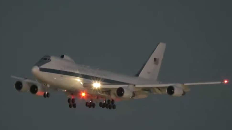 Amid Tensions With Iran, Greenland, Russia, US Air Force Flies 'Doomsday Plane' To Washington; Watch