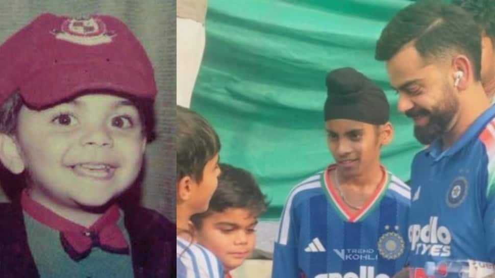 Virat Kohli Doppelganger: 'Mini Kohli' Goes Viral Ahead Of India vs New Zealand ODI; Star's Priceless Reaction Wins Internet - WATCH