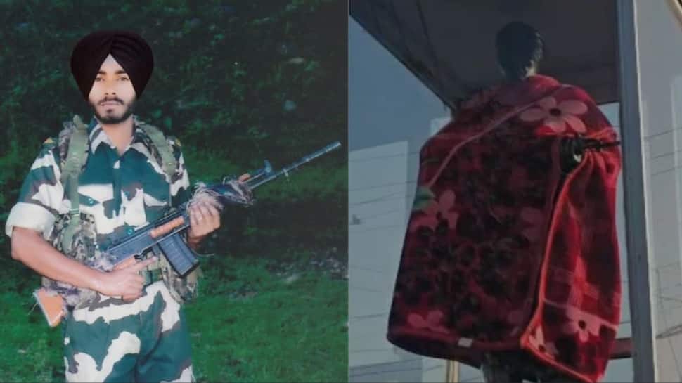 `How Could I Leave My Son?`: Mother`s Touching Act Of Love Wraps Martyr`s Statue In The Freezing Weather In Jammu | VIDEO