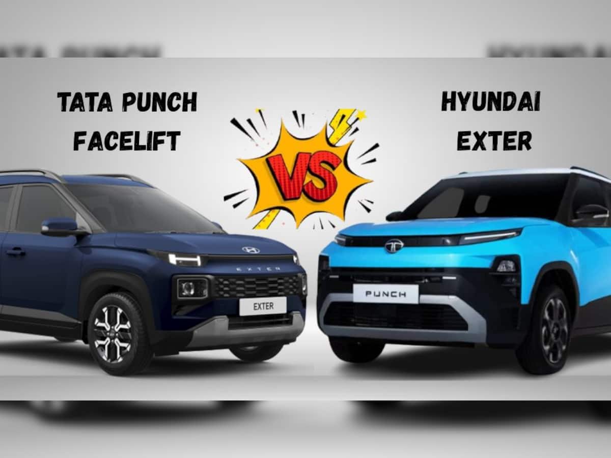 Tata Punch Facelift Vs Hyundai Exter: Price, Engine, Safety, Build Quality, Interior &amp; Exterior Features - Compared