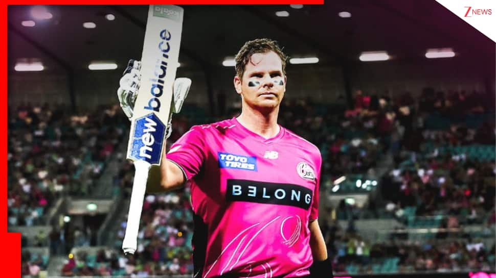 Steve Smith Smashes BBL Record, Hits 32 Runs In An Over With 4 Back To Back Sixes For Sydney Sixers - WATCH