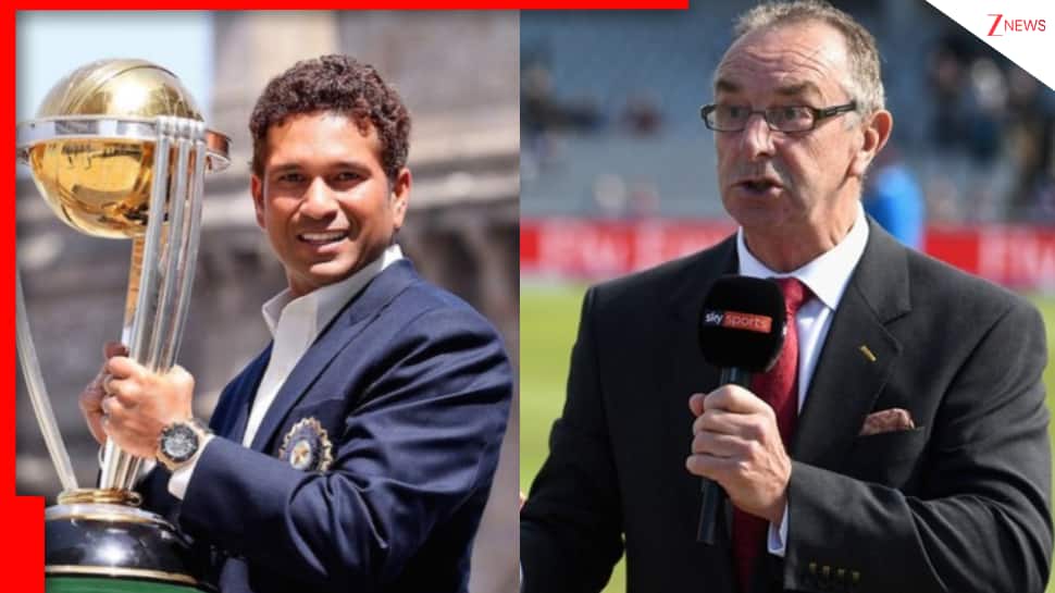 David Lloyd Phones Sachin Tendulkar Mid-Show After Mark Waugh’s Shocking All-Time XI Snub; WATCH Sachin's Reaction