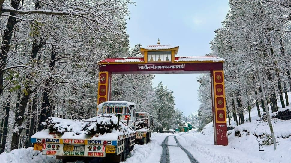 Himalayan Snowfall Alert: Double Western Disturbance To End Dry Spell In Kashmir, Himachal, & Uttarakhand