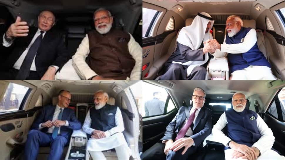 From Putin To Starmer, Now UAE President: PM Modi`s `Carpool` Diplomacy Sets New Trend