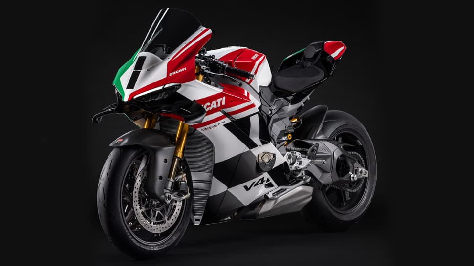 Ducati Panigale V4 Tricolore Launched In India At Rs 77 Lakh - Features, Engine And More